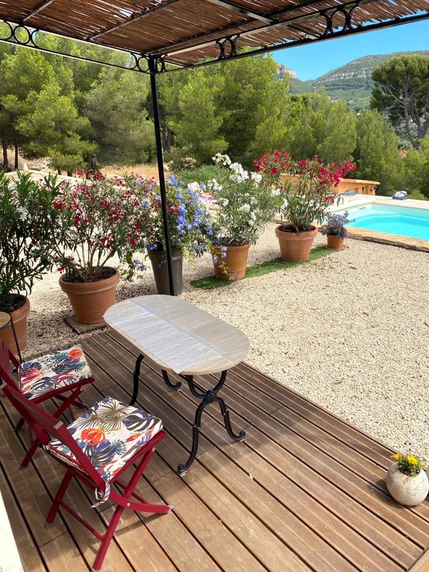 Le Sept Charmant Studio Aux Portes Des Calanques Cassis Eksteriør billede