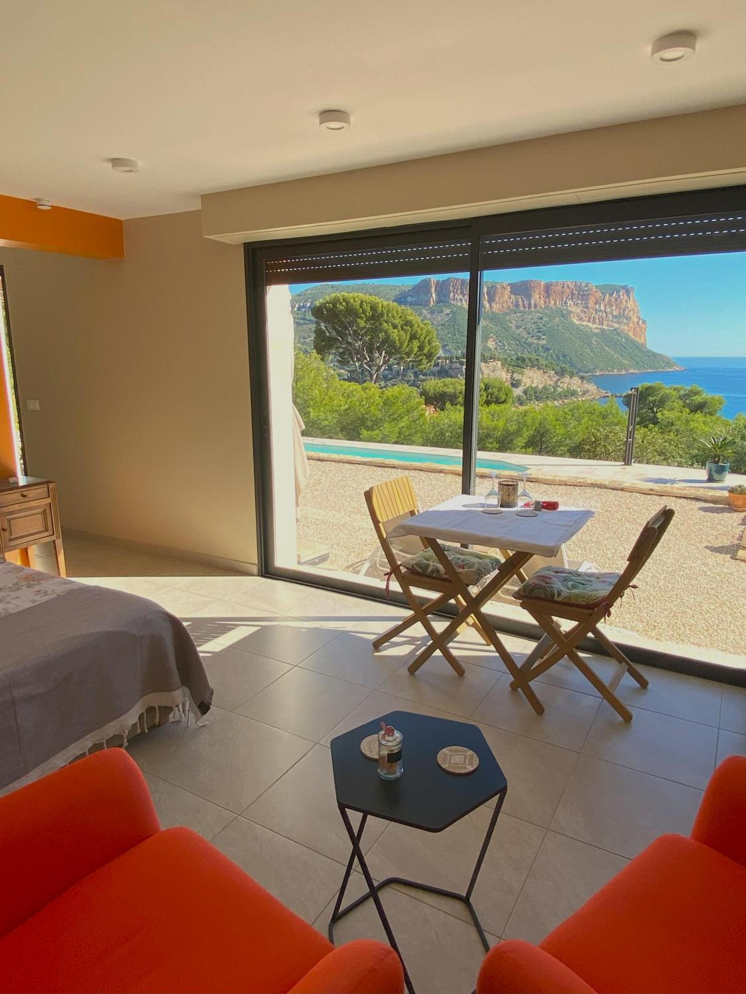 Le Sept Charmant Studio Aux Portes Des Calanques Cassis Eksteriør billede